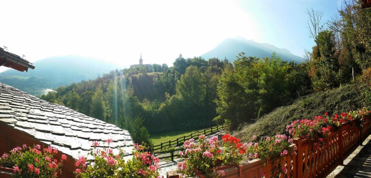 Ferienwohnung Il Rifugio Della Volpe Introd Exterior foto